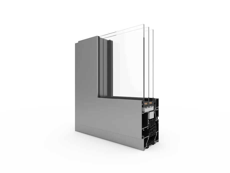 MB-86 (finestra in alluminio) — EkoOkna